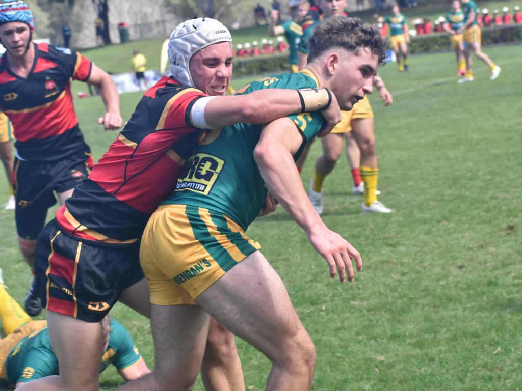 Dolphins Cup grand final, St Brendan’s College versus Rockhampton Grammar School, at Rugby Park on August 16, 2024.
