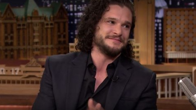 Kit Harington tells Jimmy Fallon he spilt GoT’s biggest secret.