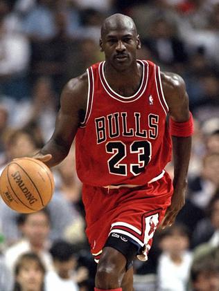 7 Jan 1998: Guard Michael Jordan of the Chicago Bulls in action against the Miami Heat during a game at the Miami Arena in Miami, Florida. The Heat defeated the Bulls 99-72. Mandatory Credit: Andy Lyons /Allsport