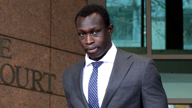 Majak Daw claimed he didn’t know his licence was suspended.