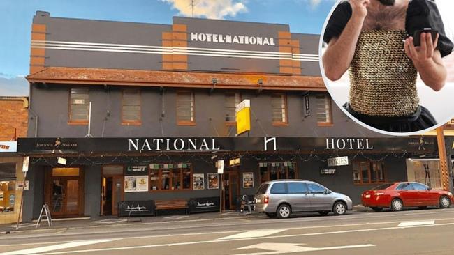 Frank William McGrath pleaded guilty bizarre and concerning crimes, including a public attack outside a Toowoomba pub where threatened to kill a man for sleeping with his former partner while wearing a dress. Picture: File and iStock/Getty