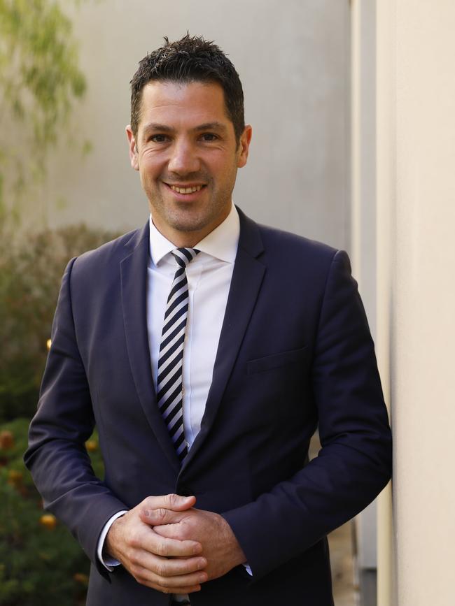 Liberal Senator Alex Antic at Parliament House in Canberra. Picture: Sean Davey