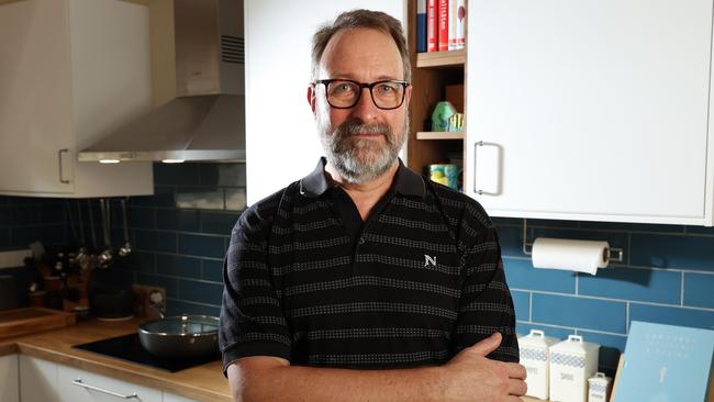 Peter Nink says the demand tariff is costing him $125 a year because he and his wife can't shift the time they use power for cooking. Picture: Liam Kidston