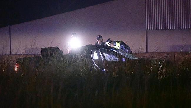 A shooting on the Pacific Highway at Moonee Beach on April 7 is being treated as an attempted murder. Picture: Frank Redward