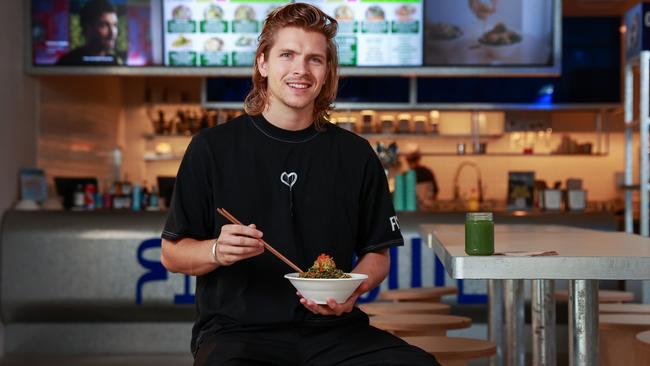 Fishbowl founder Nic Pestalozzi at his newly opened store, in Cronulla. Picture: Justin Lloyd.