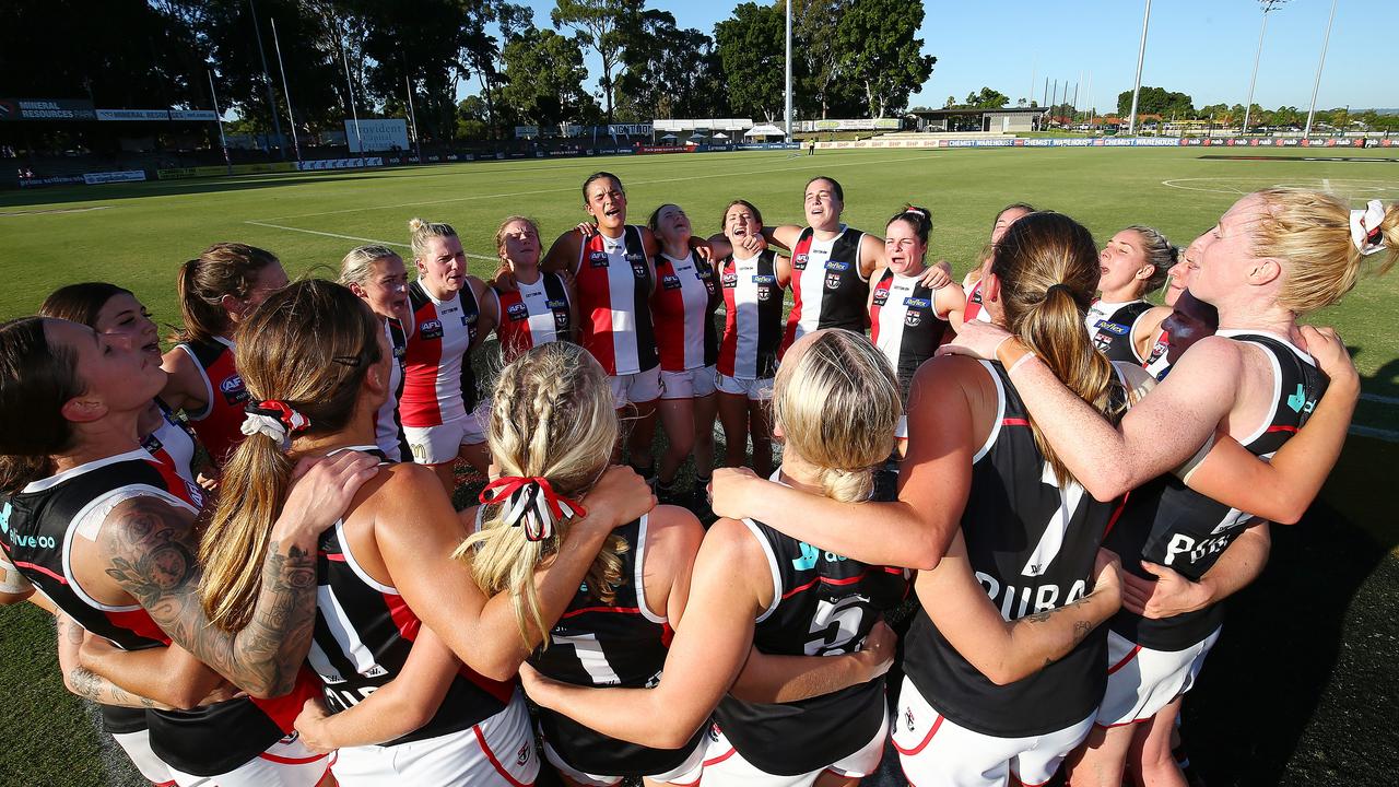 The AFLW has grown into a powerhouse competition despite years of push back from the AFL. Picture: Gary Day/Getty