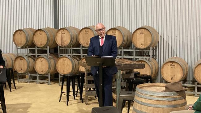 NSW Minister for Small Business Damien Tudehope delivered a scathing report about council’s apathy toward small business in June 2021. Picture: Adelaide Lang