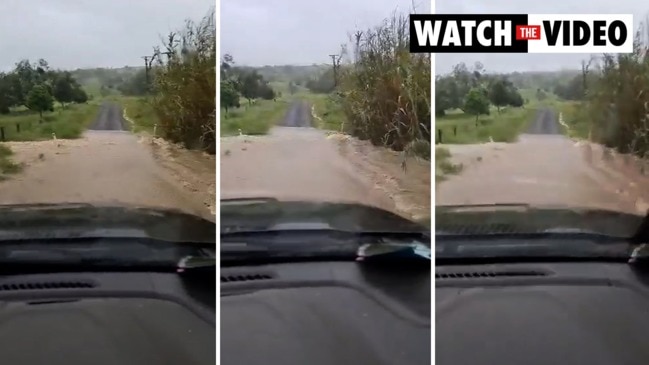 Flooded property at Plainlands