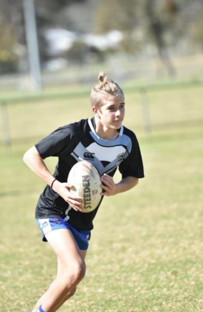 Rory Crumpton is 15 year old rugby league player with a decade of experience.