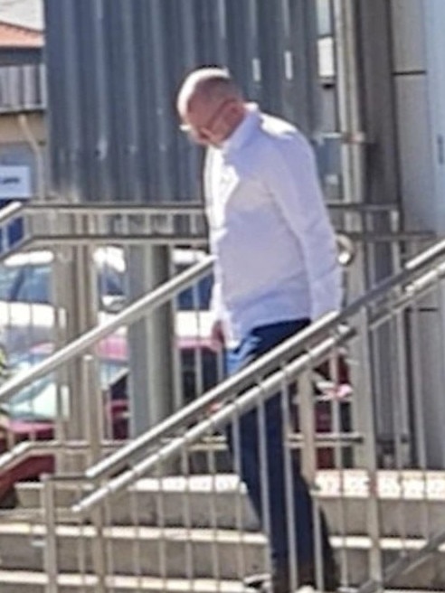 Shane Robert O’Hara leaving Kingaroy Magistrates Court. Photo/Dominic Elsome