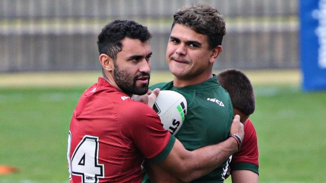 Alex Johnston will take over from the injured Latrell Mitchell at fullback for the Rabbitohs. Picture: Adam Yip