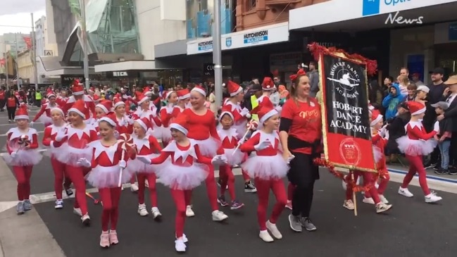 Hobart Christmas Pageant brings festivities to the streets