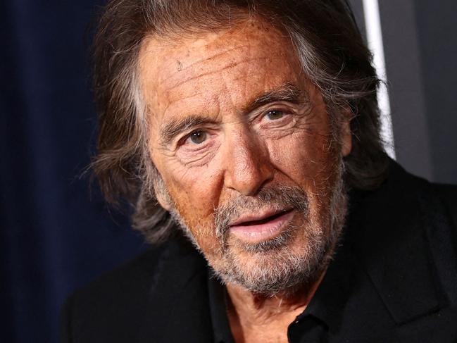 (FILES) US actor Al Pacino attends the "House Of Gucci" New York Premiere at Jazz at Lincoln Center on November 16, 2021, in New York City. Pacino will soon be a father for the fourth time -- at age 83, US media said on may 31, 2023. His partner, 29-year-old Noor Alfallah, is eight months pregnant, according to the showbiz and gossip news site TMZ. Pacino's agent did not immediately respond to an AFP request for comment. (Photo by Dimitrios Kambouris / GETTY IMAGES NORTH AMERICA / AFP)