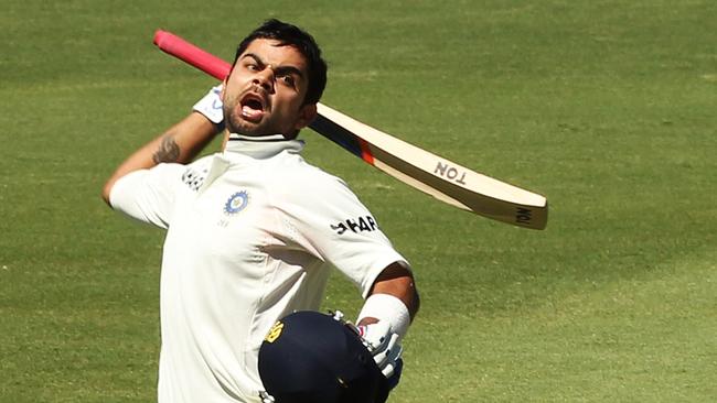 Aussies first started taking real notice of Kohli in 2012