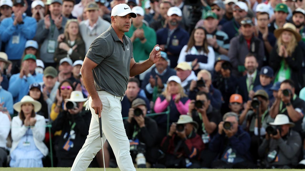 Brooks Koepka at the Masters (Photo by Christian Petersen/Getty Images)