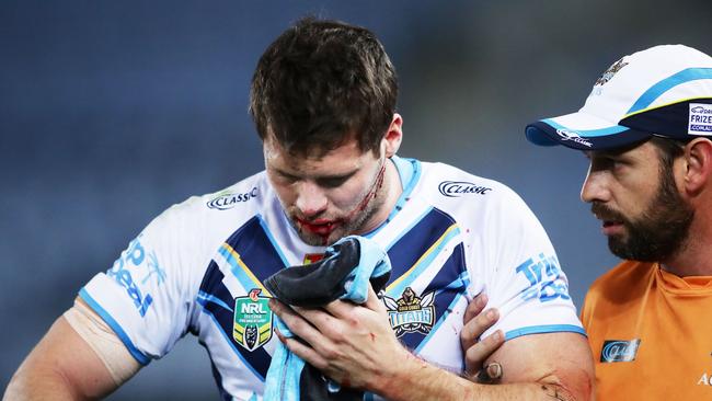 Anthony Don and the Titans had a tough night out against the Eels.