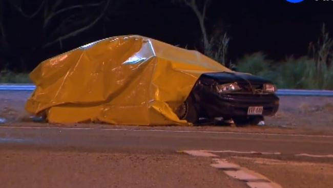 Police confirmed a 21-year-old woman from Magill died in the crash. Picture: 10 News First Adelaide