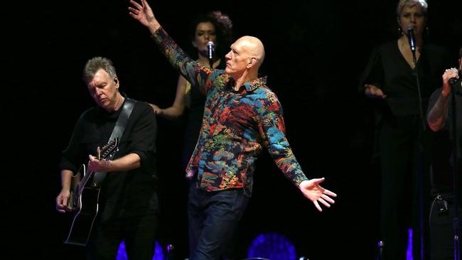 Midnight Oil is nominated for five gongs. Picture: Mike Dugdale