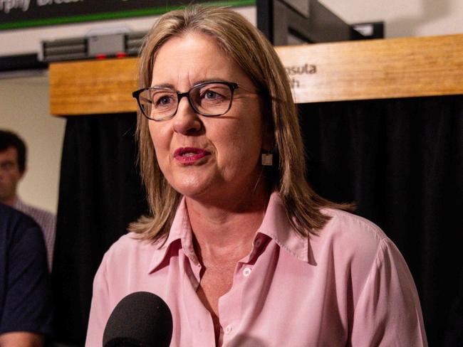 Jacinta Allan issued a strongly worded statement confirming Fowles would not rejoin the Labor caucus. Picture: Getty