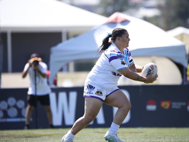 Koori Knockout - Day 4 Girls 17s GF Mindaribba Warriors v Waterloo Storm Monday, 7 October 2024 Hereford St, Bathurst NSW 2795, Australia, Picture Warren Gannon Photography