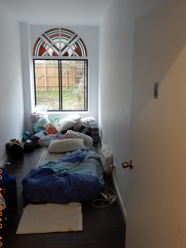 One of the makeshift rooms. Picture: Frankston City Council