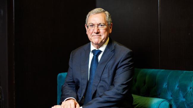 ASIC chair Joe Longo during the ASIC annual forum at the Sofitel in Melbourne. Picture: Aaron Francis