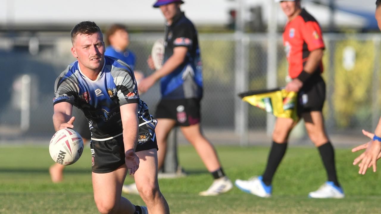 Western Lions skipper Jacob Bourke during the TDRL clash between Centrals Tigers and Western Lions at Townsville Sports Reserve. Picture: MATTHEW ELKERTON