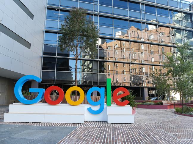 Giants like Google have also been hit. Picture: NCA Newswire/Gaye Gerard