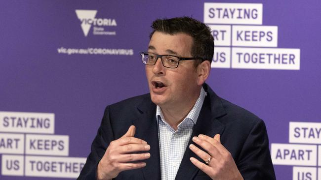 The cult dedicated to Victorian Premier Daniel Andrews is laregely harmless. Picture: David Geraghty