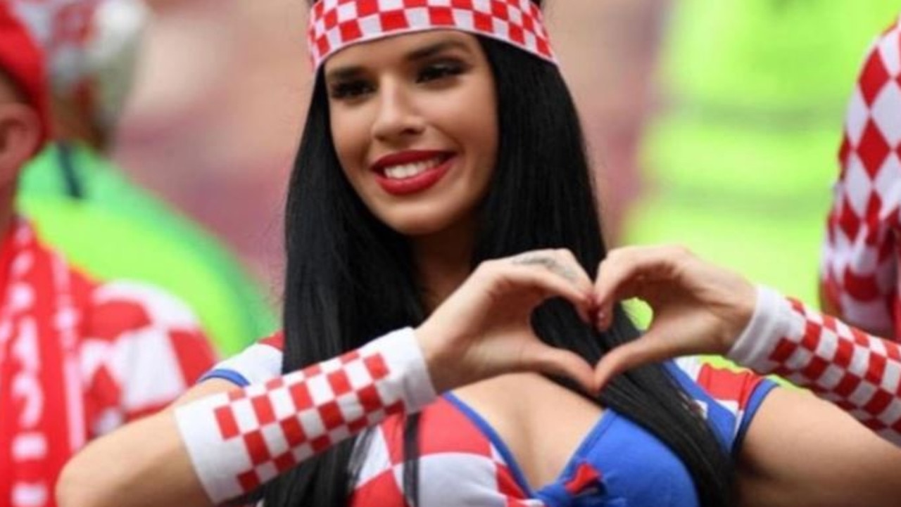 Ivana Knoll, a diehard Croatian supporter, has hit out at this year's World Cup. Picture: Instagram/@knolldoll