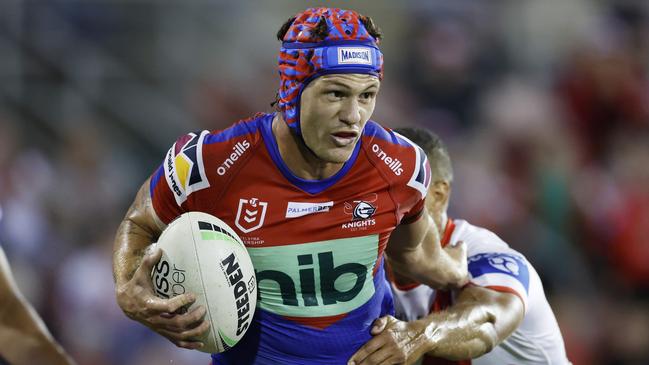 Kalyn Ponga will remain at the Knights until the end of 2027. Picture: Mark Evans/Getty Images