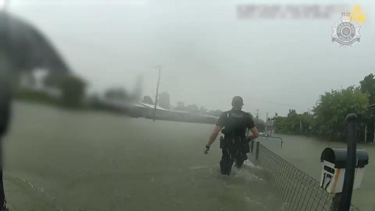 Pair rescued from floodwaters in Gordonvale