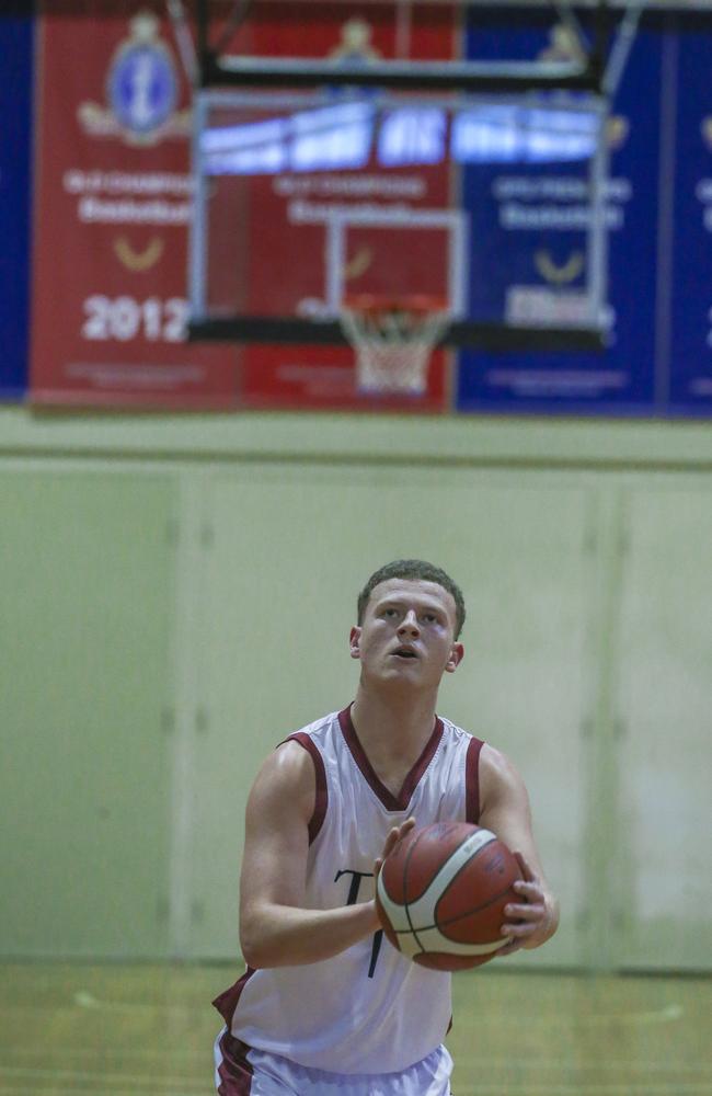 GPS basketball The Southport School v Brisbane State High School at TSS. Picture: Glenn Campbell