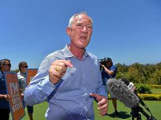 One Nation state leader and Buderim MP Steve Dickson made the comments in a Sunshine Coast press conference on Saturday. Picture: Warren Lynam