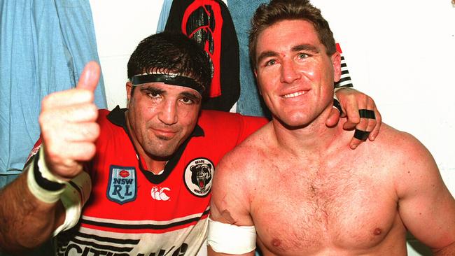 Mario Fenech and David Fairleigh had plenty of wins to celebrate with Norths.