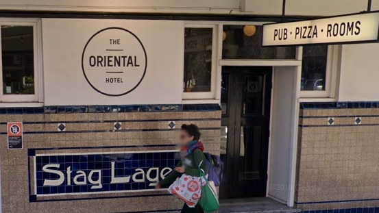 The Oriental Hotel, Cooks Hill. Google street view.