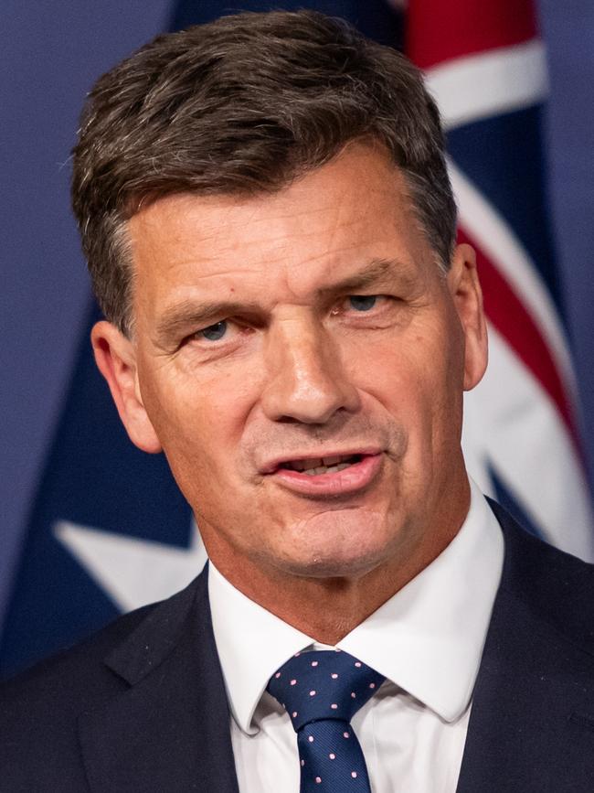 Angus Taylor. Picture: NewsWire / Monique Harmer