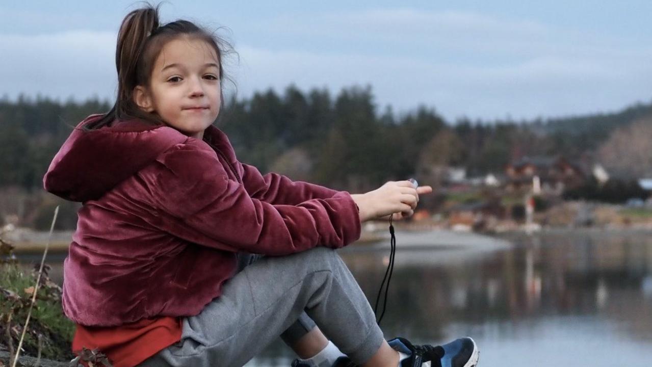 Becca Peter would never let her daughter play school sport if they lived in Ohio. Picture: Twitter/polevaultpower