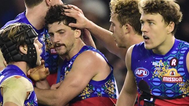 Tom Liberatore has been welcomed back with open arms after recovering from a long term knee injury. Picture: Getty Images