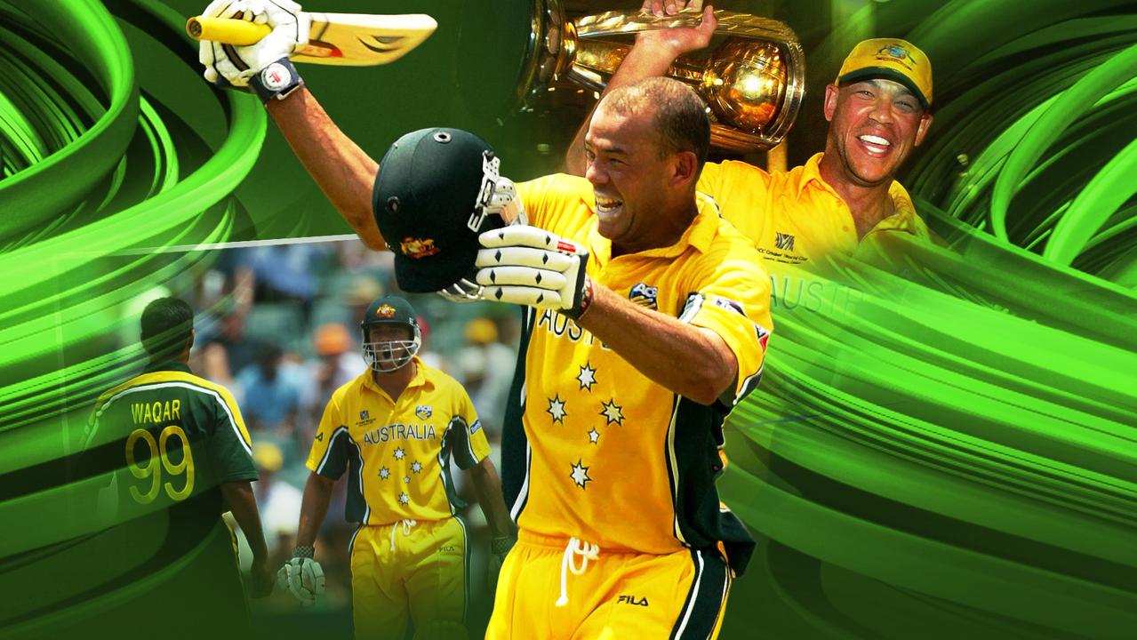 Andrew Symonds starred against Pakistan at the 2003 World Cup