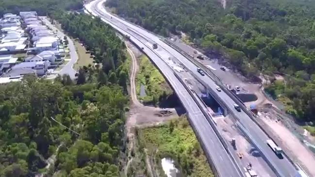 Logan Motorway road works