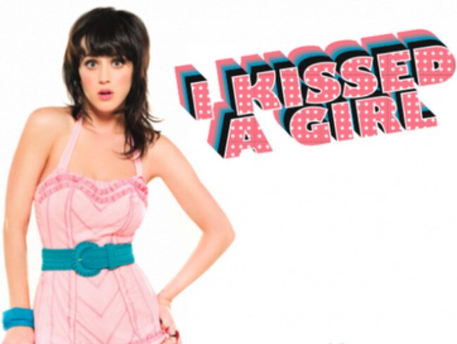 Katy Perry’s 'I Kissed A Girl' has added to a romanticism of lesbian culture, says Hemphill. Picture: Supplied.