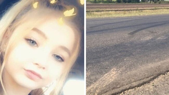 Police are still investigation a serious crash at kalkie on September 24 which left Milla Jade Bennett seriously injured; the driver allegedly fled the scene.