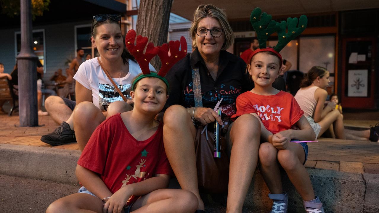 Gemma, Jo, Maddi and Abbie at Mary Christmas, December 20,2023.