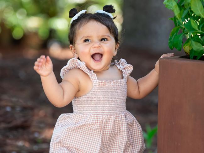 Aleirah was voted Mackay's cutest baby 2024. Picture: Michaela Harlow