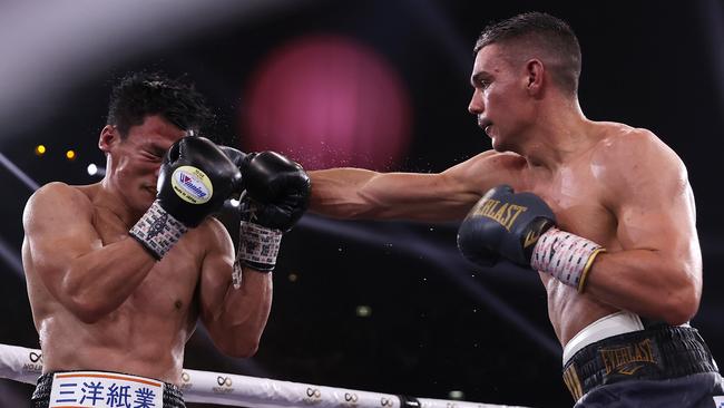 Tim Tszyu just keeps winning. (Photo by Mark Kolbe/Getty Images)