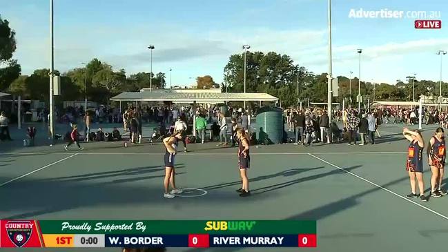 REPLAY: SA Country Netball Championships - Western Border vs River Murray (U15's Div1A) - Court 5