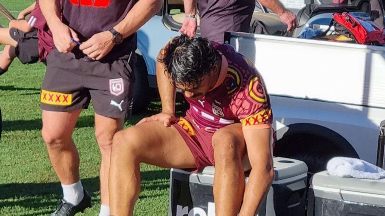 Haas clone on cusp of Broncos debut after Qld training mishap