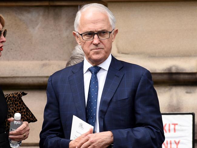 Former Prime Minister Malcolm Turnbull.