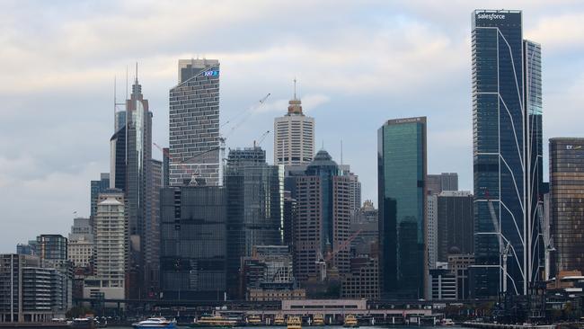 Sydney CBD skyline. Picture NCA Newswire/ Gaye Gerard